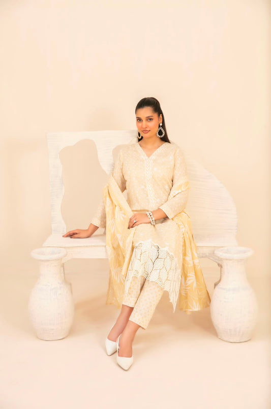 Chicken Kari Lawn 3pc Suit