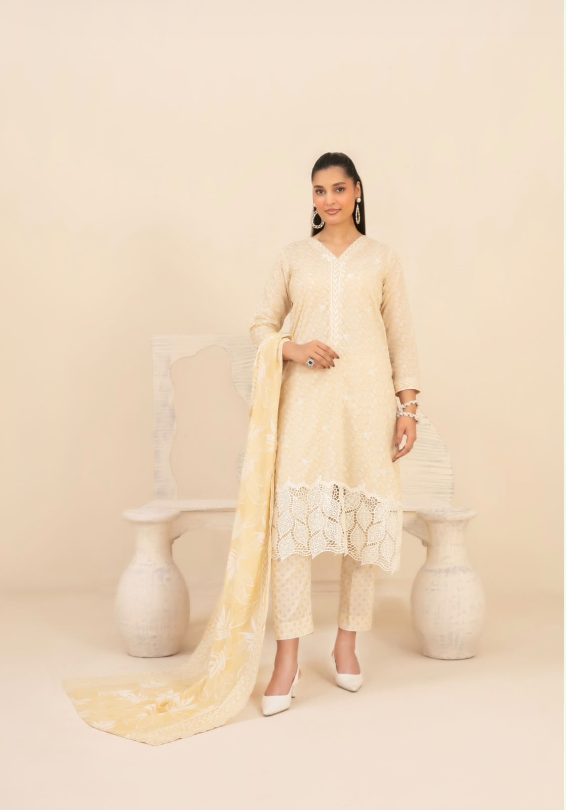 Chicken Kari Lawn 3pc Suit