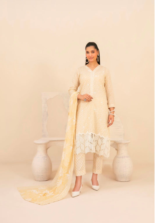 Chicken Kari Lawn 3pc Suit