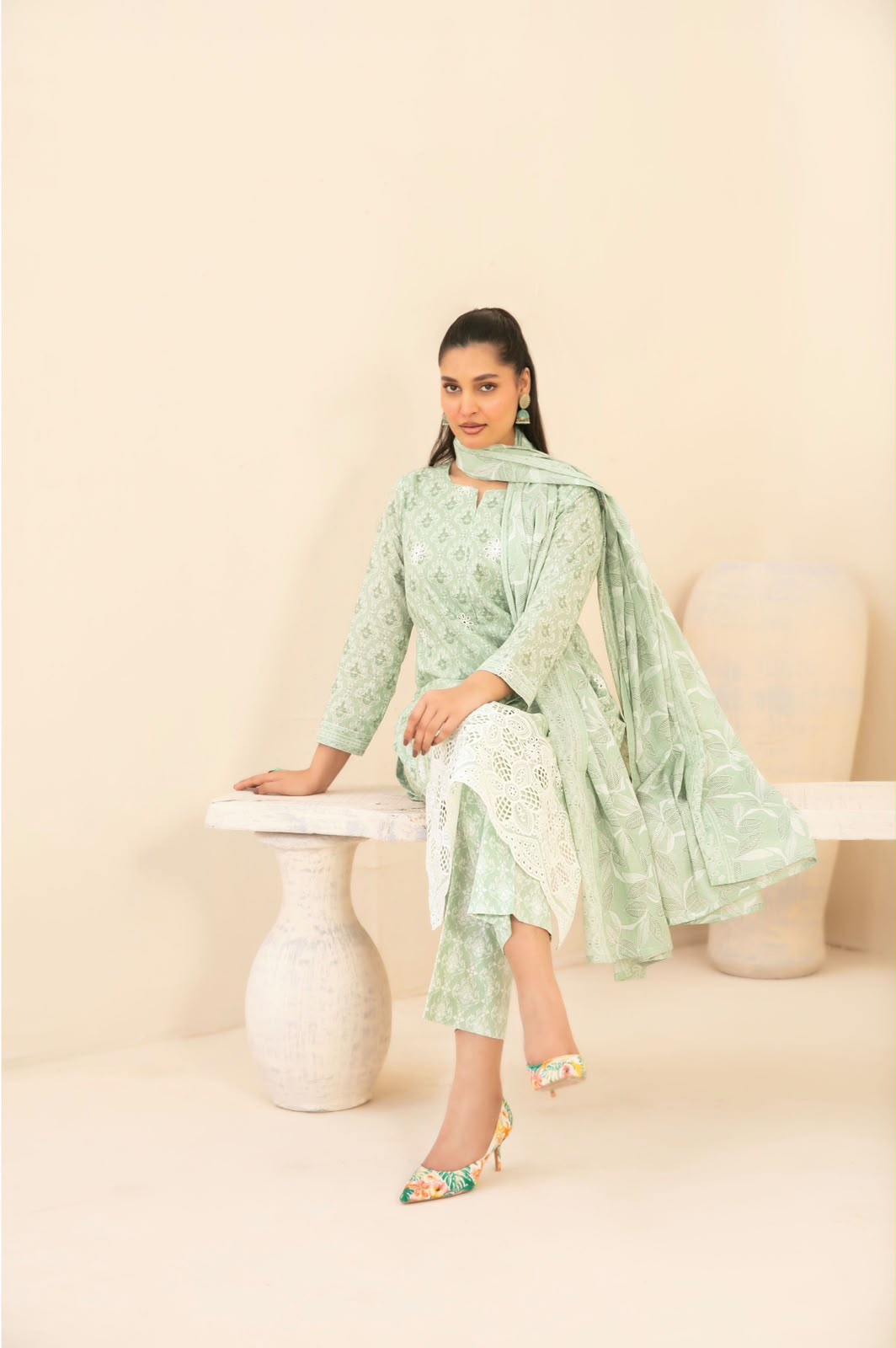Chicken Kari Lawn 3pc Suit