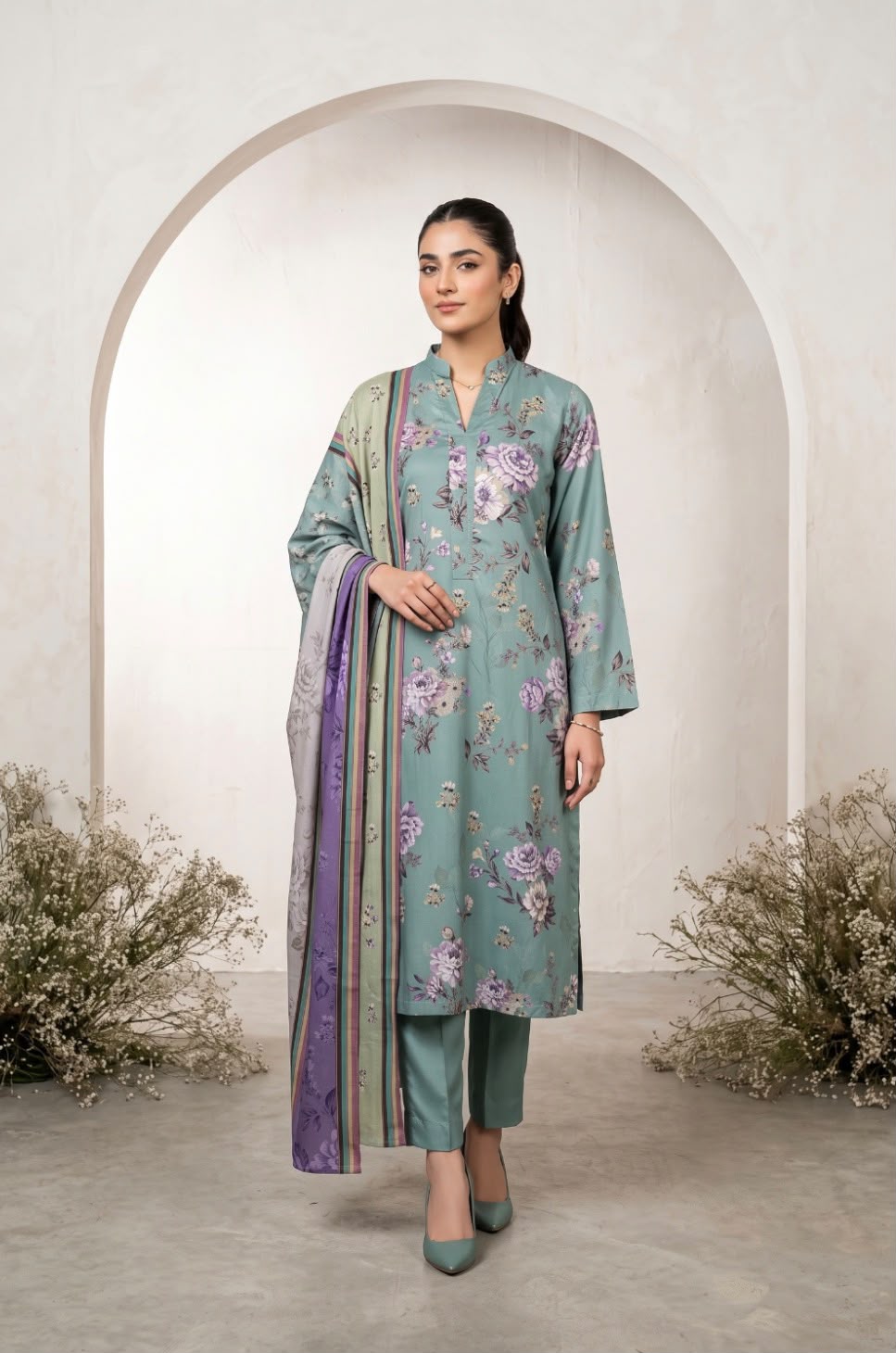PRINTED STAPLE LINEN