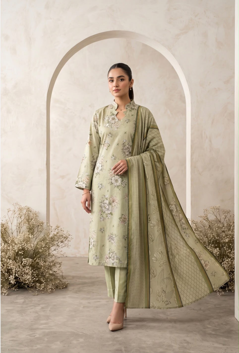 PRINTED STAPLE LINEN